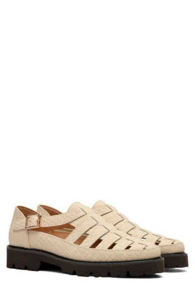 Marc Nolan Magellan Fisherman Sandal In White