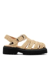 Marc Nolan Maya Lug Fisherman Sandals