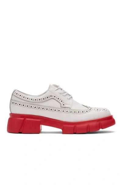 Marc Nolan Ms. Alexander Leather Lug Wingtip Derby