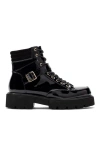 MARC NOLAN MARC NOLAN MS. ATLAS LEATHER STRAP BOOTS