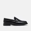 Marc Nolan Ms. Calum Leather Penny Loafers In Black
