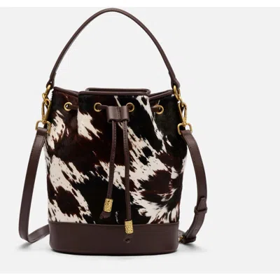 Marc Nolan Nora Leather Bucket Bag In Black