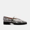 Marc Nolan Roxie Leather Lug Mary Janes In Brown