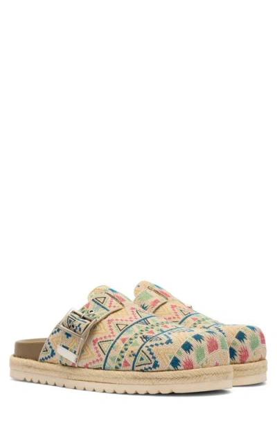 Marc Nolan Shiloh Woven Mule In White