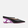 Marc Nolan Sophia Leather Strap Pumps In Multi