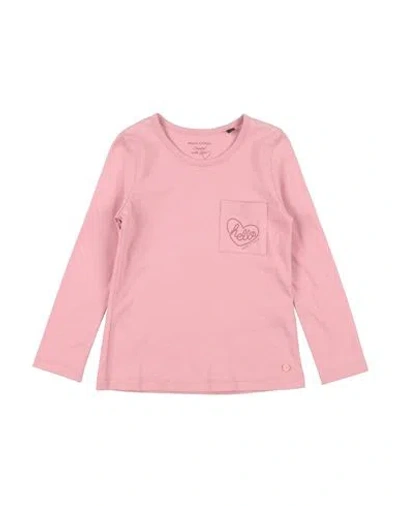 Marc O' Polo Babies'  Toddler Girl T-shirt Pastel Pink Size 3 Cotton