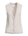 Marc O' Polo Woman Cardigan Cream Size Xl Virgin Wool, Polyester In White