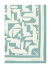 Marc O'polo Abstract-print Scarf In Green