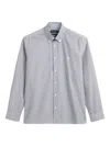 Marc O'polo Striped Button-down Shirt In Blue
