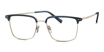 Marc O'polo 501035 72 Men's Glasses Blue Size 53 - Free Lenses - Blue Light Block Available In Gold,blue