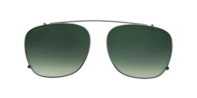 Marc O'polo 503261cl Clip-on Only 30 Occhiali Da Sole Argentati Per Uomo In Green