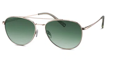 Marc O'polo 505066 21 Occhiali Da Sole Oro Per Uomo In Green