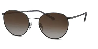Marc O'polo 505101 32 Occhiali Da Sole Gunmetal Per Uomo In Brown