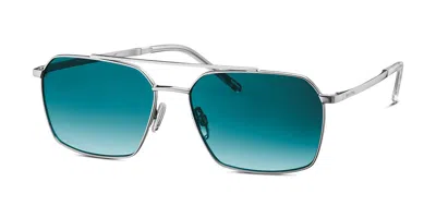 Marc O'polo 505119 01 Occhiali Da Sole Argentati Per Uomo In Silver