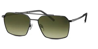 Marc O'polo 505119 30 Occhiali Da Sole Gunmetal Per Uomo In Green