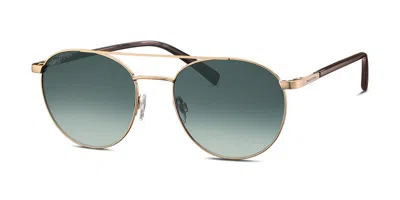 Marc O'polo 505128 60 Men's Sunglasses Gold Size 53 In White