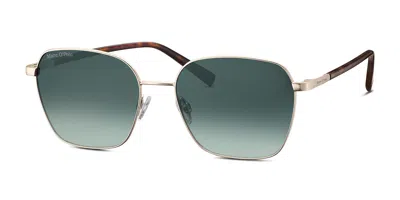 Marc O'polo 505130 21 Men's Sunglasses Gold Size 56 In Yellow