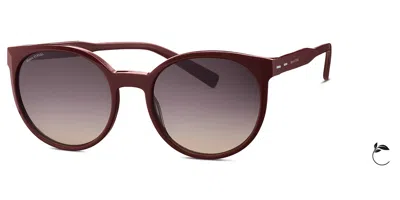 Marc O'polo 506206 50 Occhiali Da Sole Rossi Per Donna In Brown
