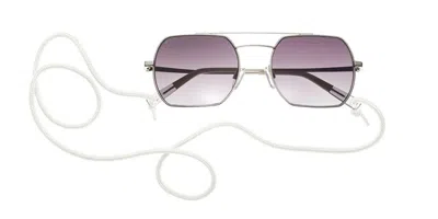 Marc O'polo 507002 00 Occhiali Da Sole Argentati Per Uomo In Purple