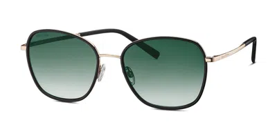 Marc O'polo 508000 10 Occhiali Da Sole Neri Per Uomo In Green