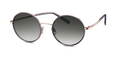 Marc O'polo 508001 30 Occhiali Da Sole Oro Per Uomo In Gray