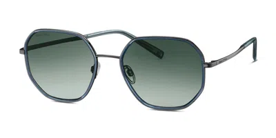Marc O'polo 508003 40 Occhiali Da Sole Verdi Per Uomo In Gray