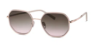 Marc O'polo 508003 80 Occhiali Da Sole Oro Per Uomo In Gray