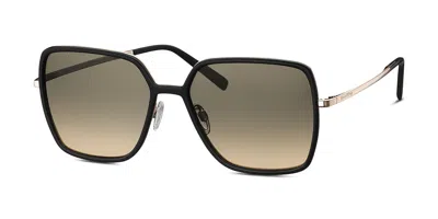 Marc O'polo 508004 10 Occhiali Da Sole Neri Per Uomo In Black