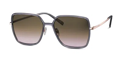 Marc O'polo 508004 30 Occhiali Da Sole Oro Per Uomo In Gray