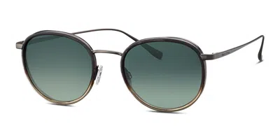Marc O'polo 508006 66 Men's Sunglasses Brown Size 53 In Black