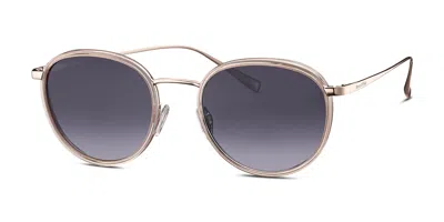 Marc O'polo 508006 80 Men's Sunglasses Gold Size 53 In White