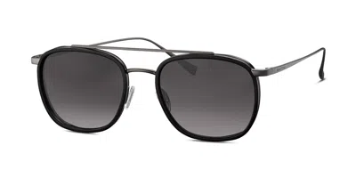 Marc O'polo 508007 10 Men's Sunglasses Black Size 54 In Transparent