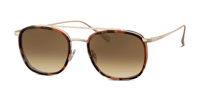 Marc O'polo 508007 60 Men's Sunglasses Gold Size 54 In Yellow