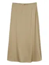 Marc O'polo A-line Midi Skirt In Brown
