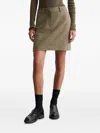 Marc O'polo A-line Miniskirt In Green