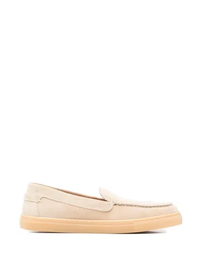 Marc O'polo Almond-toe Loafers In Neutral