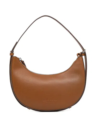 Marc O'polo Alvi Leather Tote Bag In Brown
