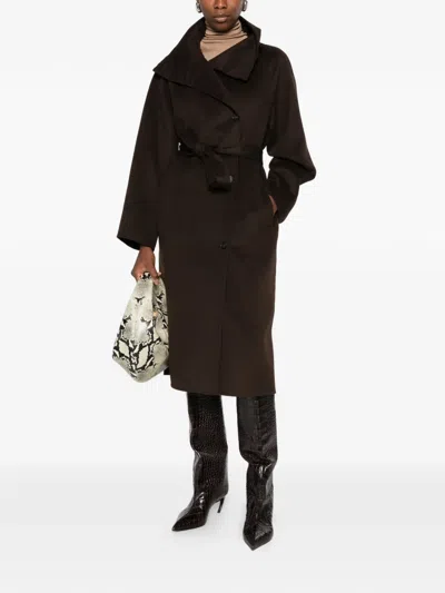 Marc O'polo Belted Coat In Black