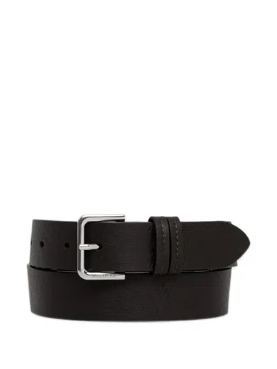 Marc O'polo Billis Buckle-fastening Leather Belt In Brown