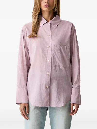 Marc O'polo Bow-detail Shirt In Pink