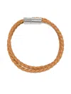 Marc O'polo Braided Leather Bracelet In Neutral