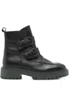 Marc O'polo Buckle-detail Boots In Black