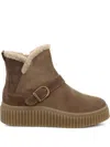 Marc O'polo Buckle-strap Platform Ankle Boots