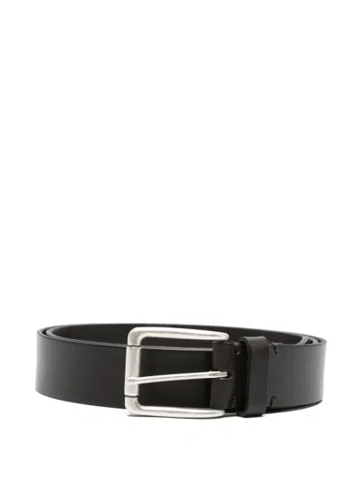 Marc O'polo Buckle-fastening Leather Belt In White