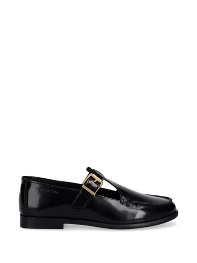 Marc O'polo Buckle-fastening Leather Loafers In Multi