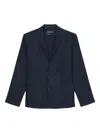 Marc O'polo Button-down Blazer In Black
