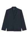 Marc O'polo Button-down Blazer In Blue