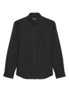 Marc O'polo Button-down Long-sleeve Shirt In Black