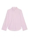 Marc O'polo Button-down Long-sleeve Shirt In Pink