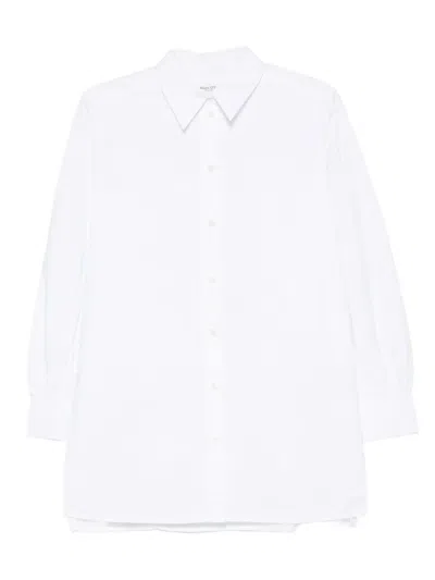 Marc O'polo Button-down Long-sleeve Shirt In White